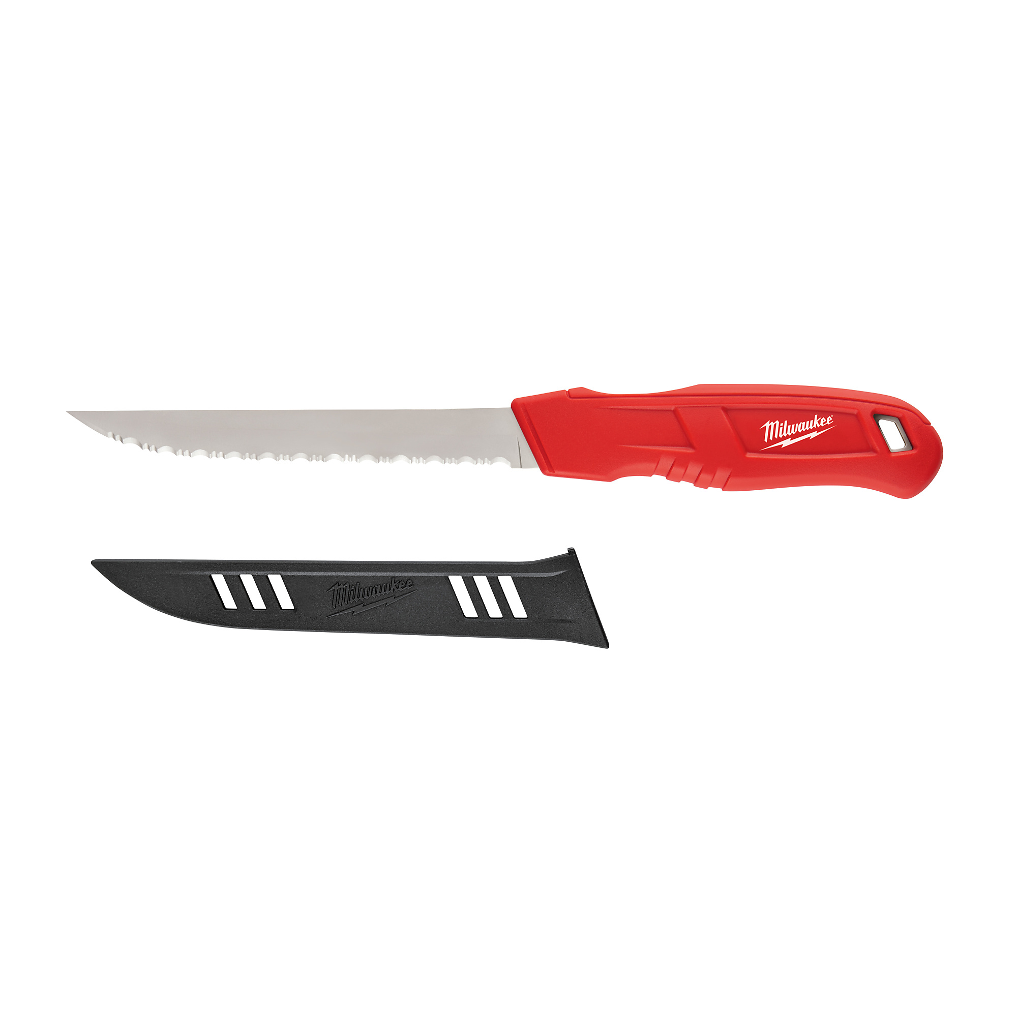 Milwaukee, Serrated Blade Insulation Knife, Blades (qty.) 1, Knives (qty.) 1, Model# 48-22-1922